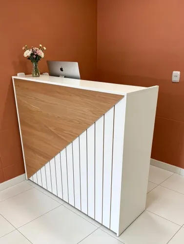 Balcão para atendimento em mdf