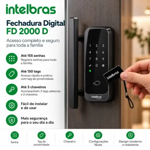 Fechadura Digital FD 2000 D
