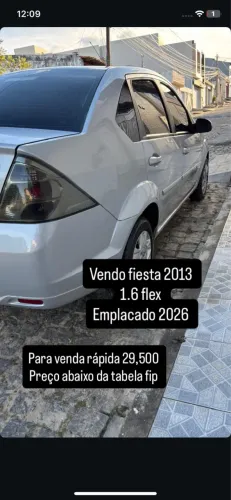 Ford Fiesta Sed. 1.6 8V Flex 4P 2013