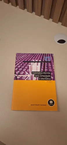 Livro Matemática Discreta para Computação e Informática de Paulo Blauth Menezes 4a edição 