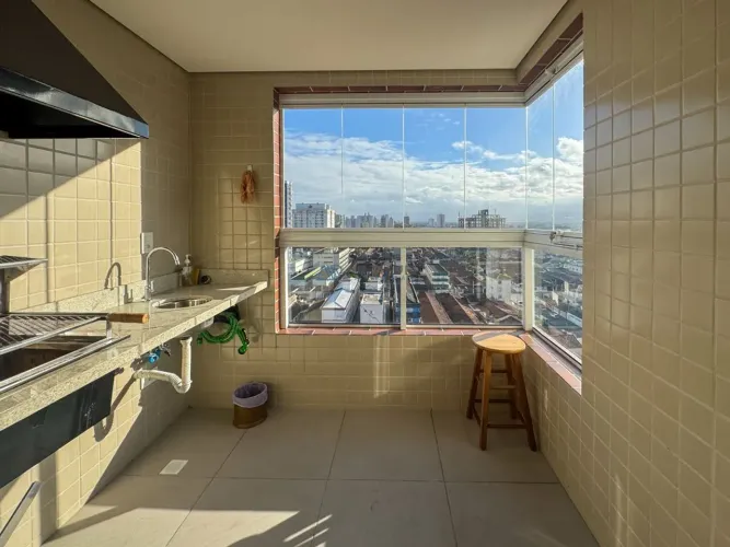 Apartamento à venda em Praia Grande no bairro Aviação, 2 quartos, 1 suíte, 63m²