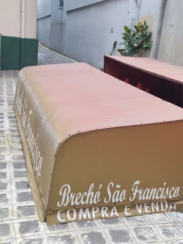 Toldo em lona (usado)