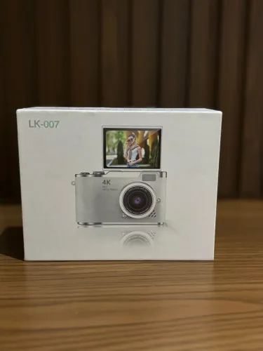 Câmera Digital LK-007 4K 48MP Compacta Zoom LCD