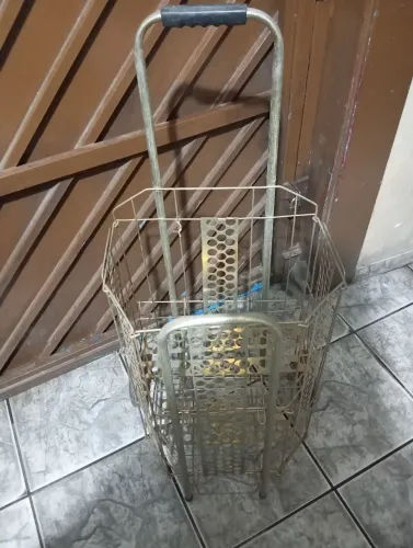 Carrinho de feira reforçado