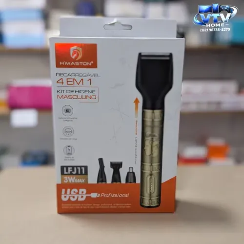 Maquina de Barbear 4 em 1 + Entrega Grátis 
