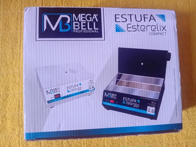 Estufa Esterelix Compact Mega Bell - Esterilizador Profissional para Manicure