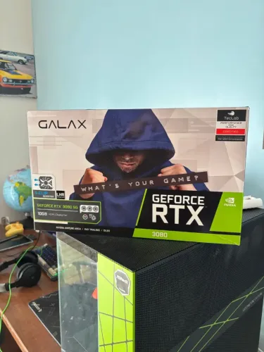RTX 3080 GALAX IMPECAVEL COM ACESSÓRIOS
