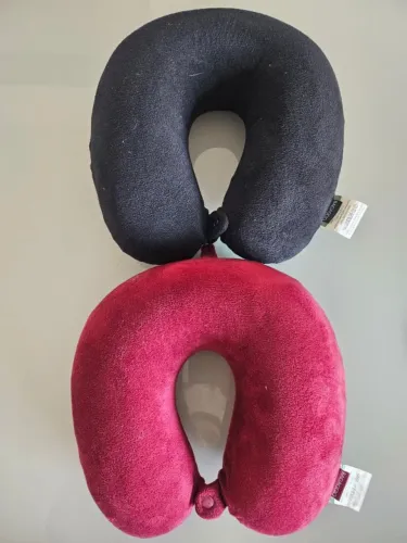 Kit 2 Almofadas de Pescoço Bagaggio para Viagem