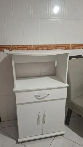 Balcão para Forno e micro-ondas branco