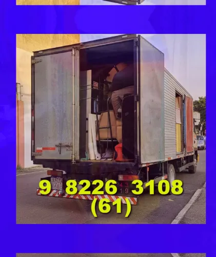 Frete@Mudança!Carreto~Transporte|Lcm 61/9/8226~3108