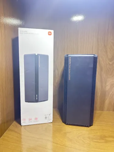 Roteador Xiaomi Mesh AX3000 Wi-Fi 6 Alta Velocidade + Caixa