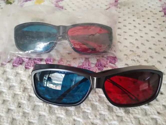 Óculos 3d positivo - 2 unidades 