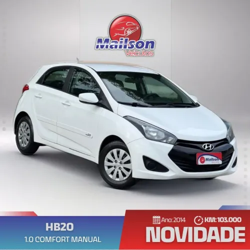 Hyundai HB20 Comf./c.plus/c.style 1.0 Flex 12V 2014