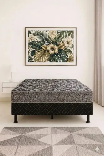 Cama Box de Casal D26 Ortopédica Promoção