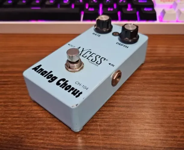 Pedal Guitarra Axcess Giannini Analog Chorus Antigo
