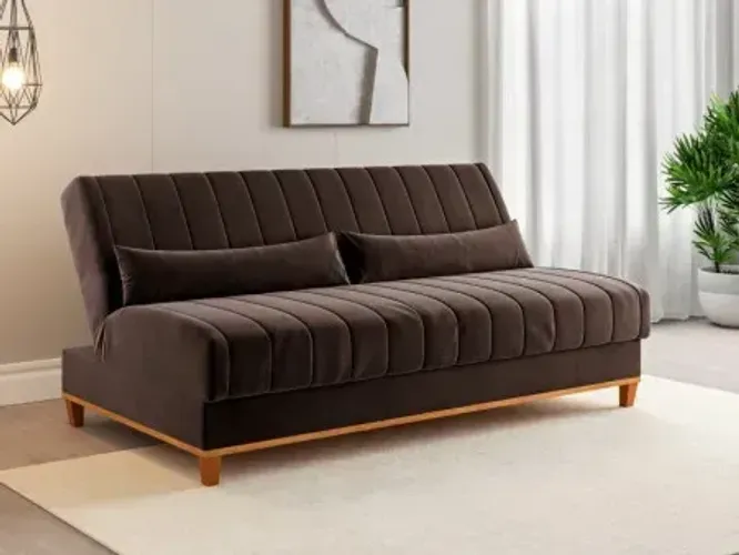Oferta sofá cama viero  veludo 