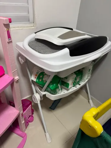 Banheira com suporte semi nova