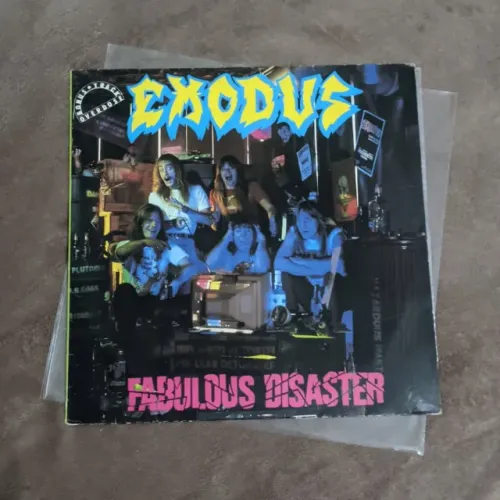 vinil fabulous disaster - exodus