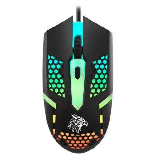 ENTREGA GRÁTIS - Mouse Gamer K-mex Multicolor M44j - NOVO LACRADO, LOJA FÍSICA.