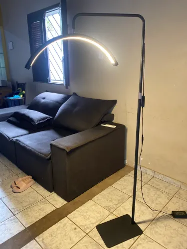 Vendo luminária meia lua