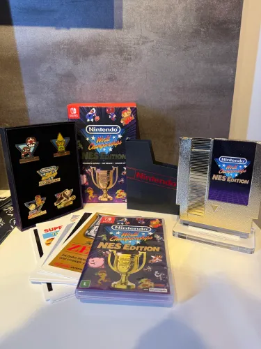 Coleção Nintendo World Championship - NES edition (perfeito estado)