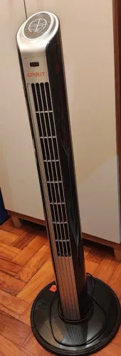 Ventilador torre com defeito