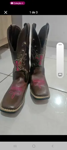 Bota feminina texana country