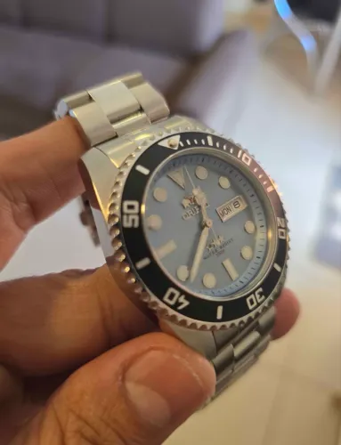 Relógio orient automático 42mm