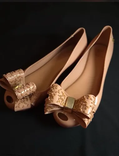 sapatilha melissa infantil rosê 32