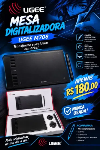 Mesa Digitalizadora UGEE M708