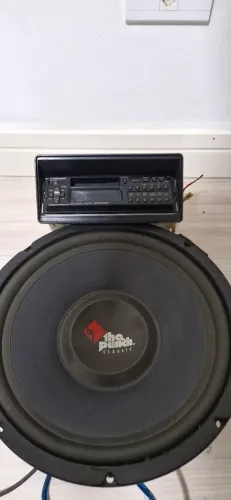 SUBWOOFER e MÓDULO ROCKFORD FOSGATE PUNCH 