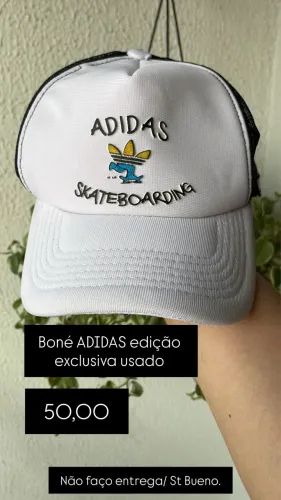 1 Boné ADIDAS edição exclusiva limitada original semi novo 50,00