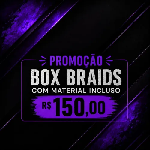 Trança com material incluso