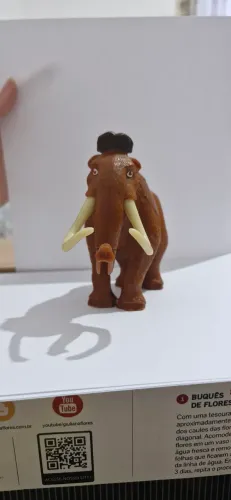 Boneco Manny Mamute - A Era do Gelo 3 (McDonald's 2009) - Original