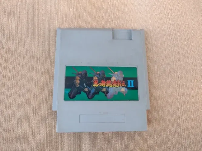 Ninja Gaiden 2 - Cartucho Repro Para Nintendinho 72 Pinos