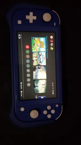 Nintendo Switch Lite Azul Desbloqueado - Excelente Estado