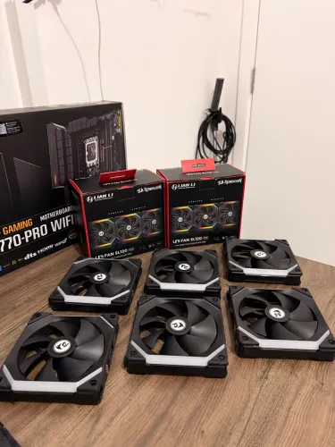 2 Kits Fans Lian Li SL120 Completos
