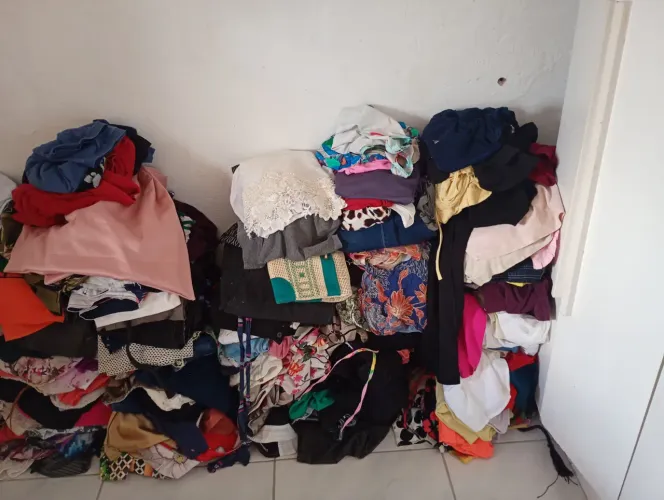 Roupa pra bazar