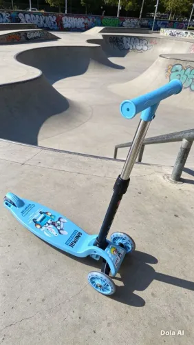 Patinete menino