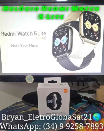 Relógio RedMi Watch 5 Lite Xiaomi