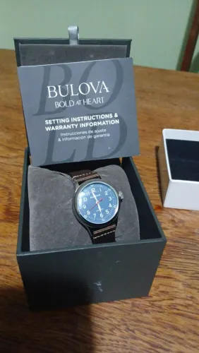 Relógio bulova swiss militar