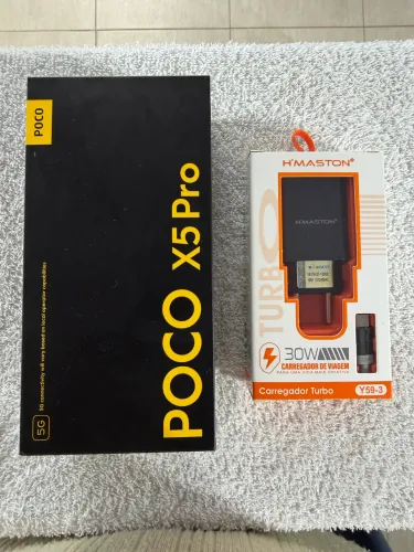 Xiaomi POCO X5 Pro 5G 256GB / 8GB Black - Na Caixa Completo + Carregador Turbo 30W Novo