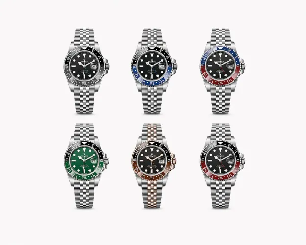 Relógio Rlx GMT II - Várias Cores - Automático - Safira - Prem AAA+