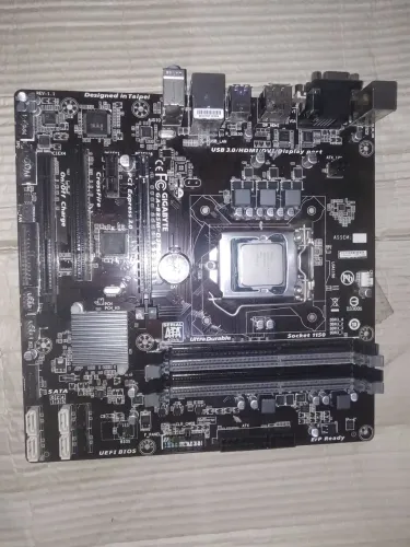 Kit placa mãe + processador 