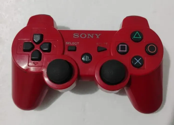 Dualshock 3 vermelho original PS3