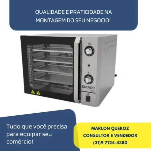 Forno Venâncio Elétrico Convector Novo