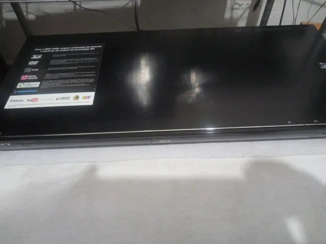 Blu Ray player Sony 3d s490 na caixa