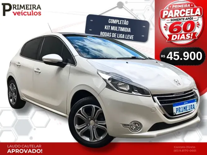 Peugeot 208 Griffe 1.6 Flex 16V 5P Aut. 2015