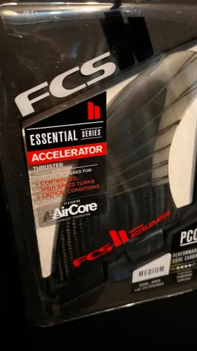 Quilhas Fcs 2 Nova Carbono Zero Km Accelerator Performance Core Média