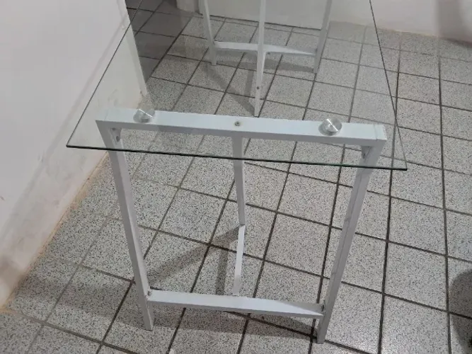 Escrivaninha Tampo de Vidro
